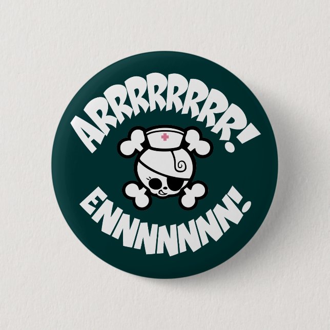 ARRRRRR! ENNNNNN! 6 CM ROUND BADGE (Front)