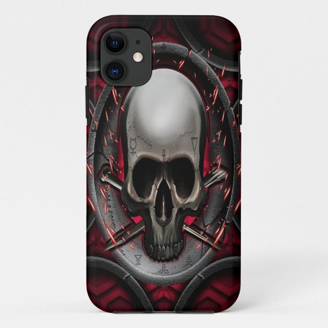 Ars longa Vita brevis skull Case-Mate iPhone Case (Back)
