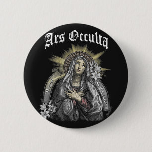 Ars Occulta - Gothic Streetwear Design 6 Cm Round Badge