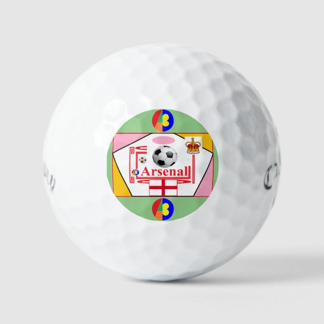 Arsenal 08 golf ball (Front)
