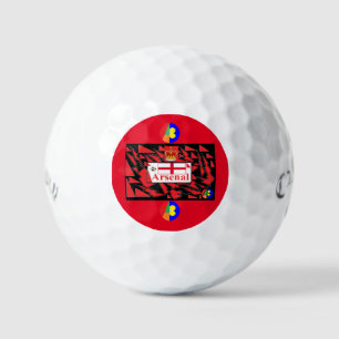 Arsenal 10 golf balls