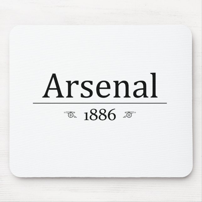 Arsenal 1886 mouse pad (Front)
