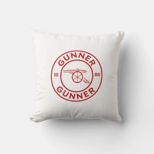 Arsenal gunner cushion