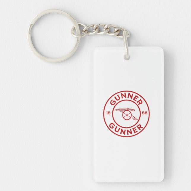 Arsenal gunner key ring (Front)