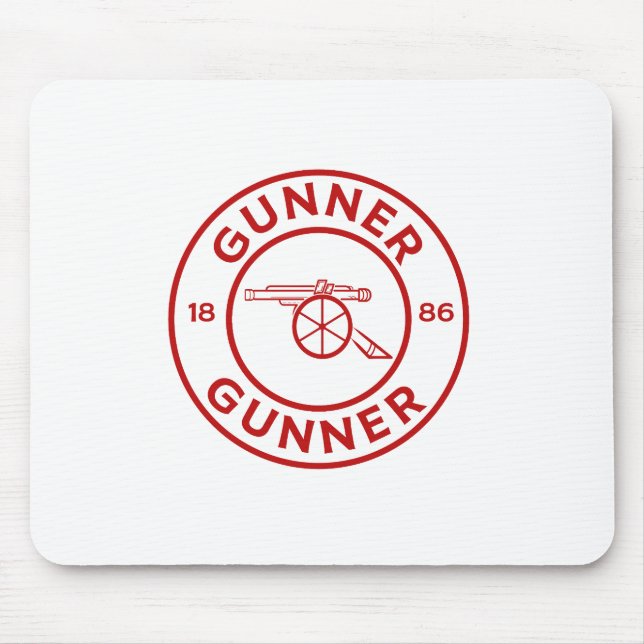 Arsenal gunner mouse pad (Front)