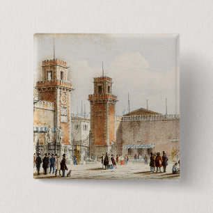 Arsenal of Venezia by Lorenzo Kirchmayr 15 Cm Square Badge