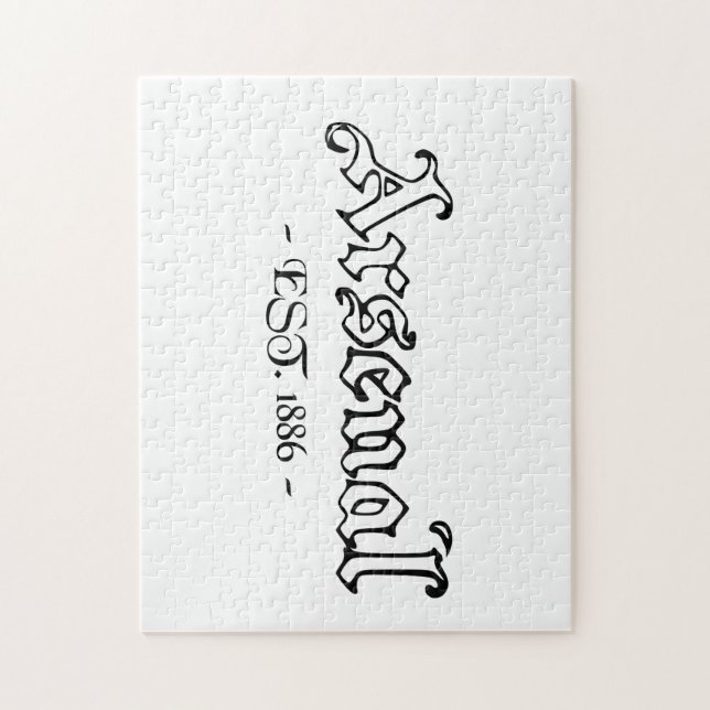 Arsenal Retro Jigsaw Puzzle (Vertical)