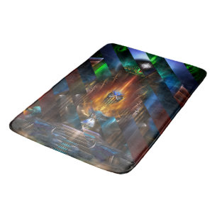 Arsencia Golden Goddess Razor Cut Bath Mat