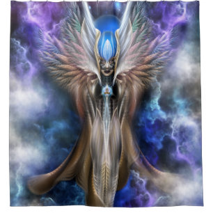 Arsencia The Regal Setren NFLR Shower Curtain