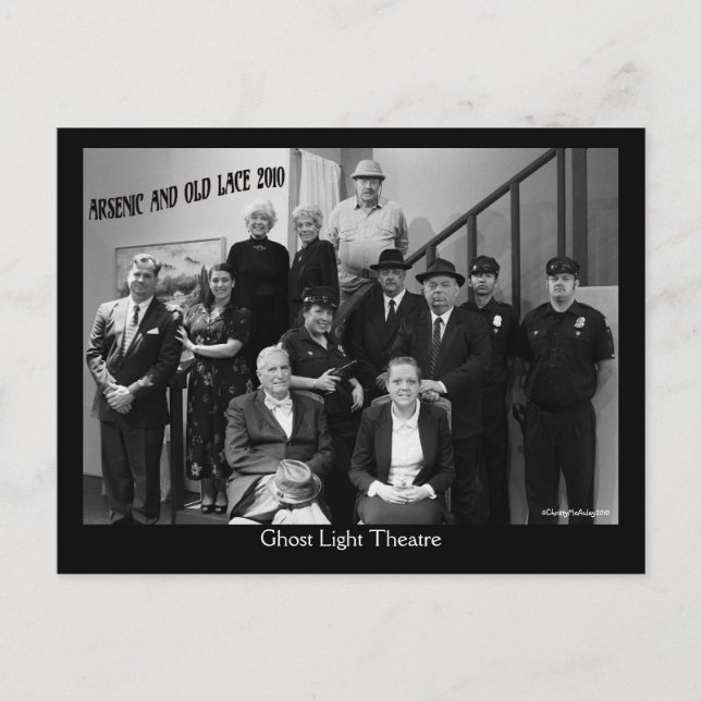 Arsenic and Old Lace 2010 Postcard (Front)