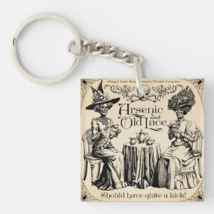 Arsenic and Old Lace Key Ring