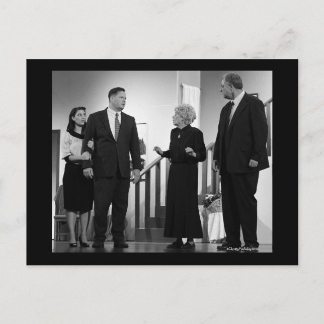 Arsenic and Old Lace Postcard (Front)