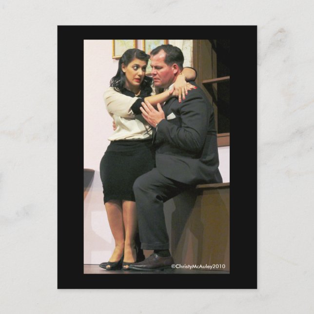 Arsenic and Old Lace Postcard (Front)