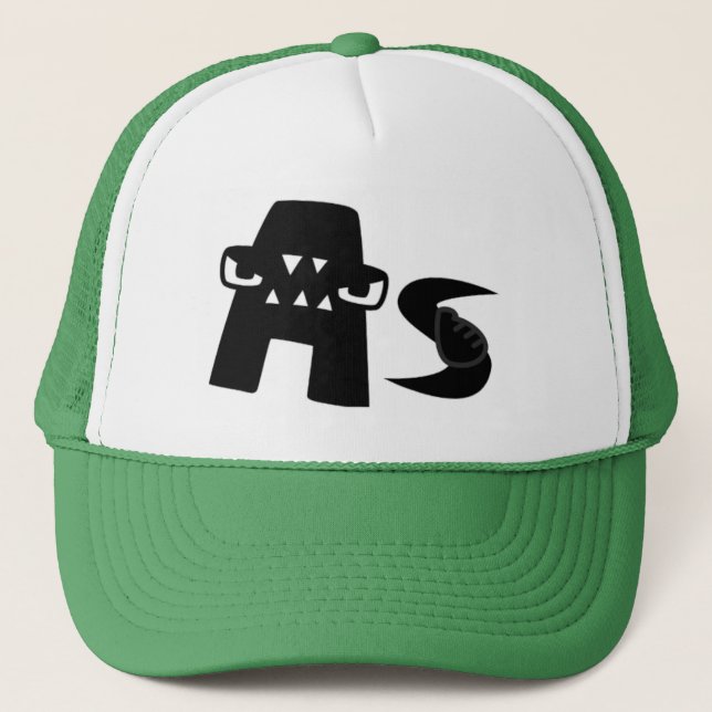 Arsenic hat! PTEL (Periodic Table Lore) Trucker Hat (Front)