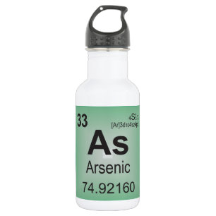 Arsenic Individual Element from Periodic Table 532 Ml Water Bottle