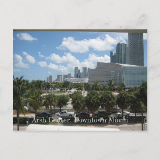 Arsht Centre, Downtown Miami Post Card