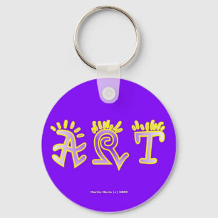 Art (4b) Keychain