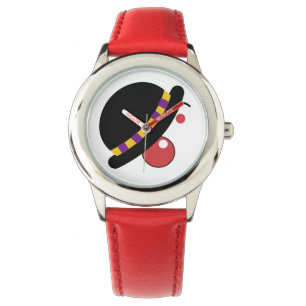 Art Abstract Clown Watch