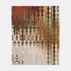 art abstract colorful geometric intersection backg fleece blanket