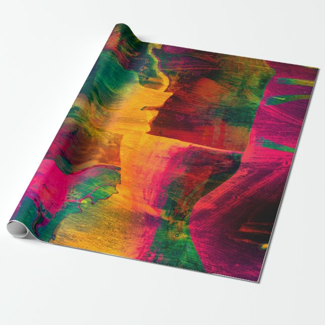 art abstract colorfur vibrant paper backgroundart, (Unrolled)