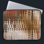 art abstract colourful geometric intersection back laptop sleeve<br><div class="desc">art abstract colourful geometric intersection background with brown and beige
abstract, geometric, texture, art, grunge, aged, ancient, artwork, background, block, blots, blur, chaos, colourful, decay, decor, dots, drip, edge, empty, vintage, illustration, retro, </div>