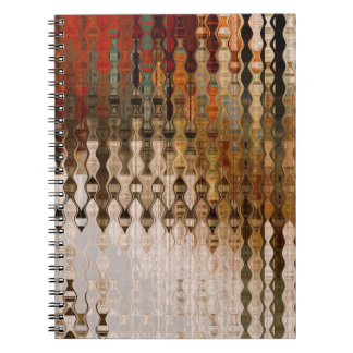 art abstract colourful geometric intersection back notebook