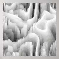 art abstract fractal wave blurred monochrome backg