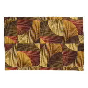 Art Abstract Geometric Textured Background Pillowcase