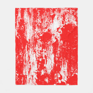 Art abstract grunge illustration ink brush effect fleece blanket