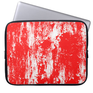 Art abstract grunge illustration ink brush effect laptop sleeve