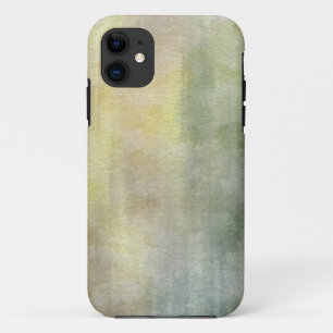 art abstract watercolor background on paper 2 iPhone 11 case