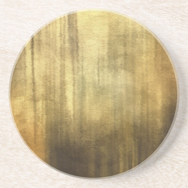 art abstract watercolor background on paper 3 coaster (Front)