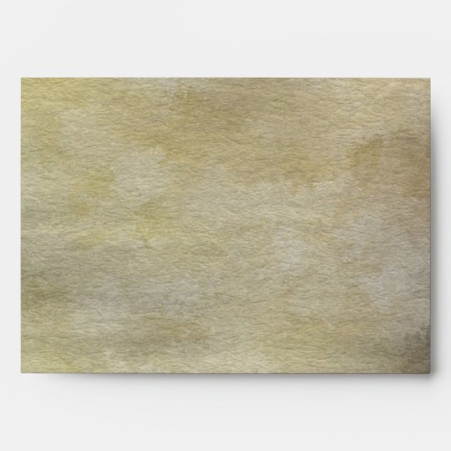 art abstract watercolor background on paper envelope (Front)