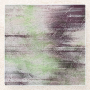 art abstract watercolor background on paper glass coaster