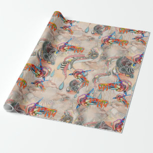 Art-analogue Mind drawing Wrapping Paper