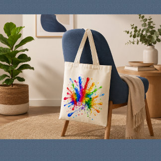 Art Artist Painter Colourful Painting  Tote Bag