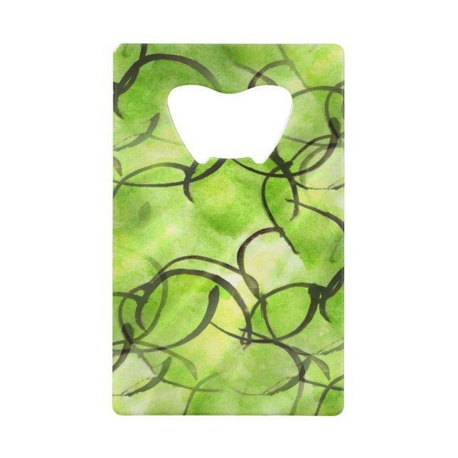 art avant-garde hand paint background green (Front)