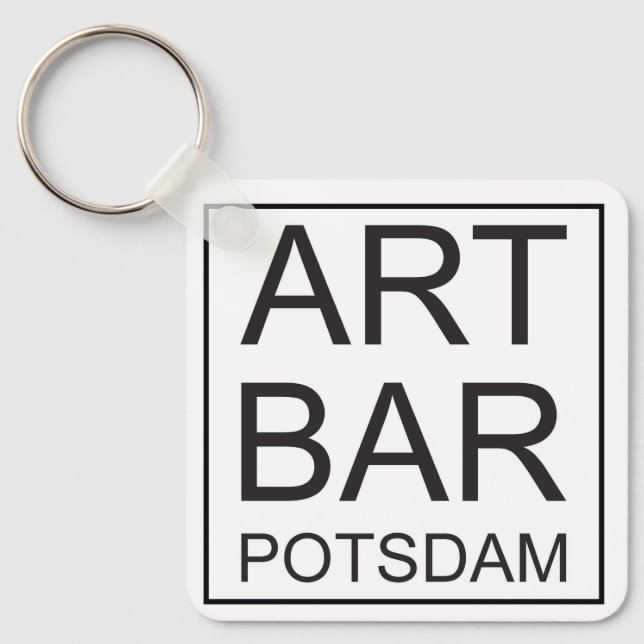 ART & Bar Potsdam Schlüsselanhänger by ARTCommerz Key Ring (Front)