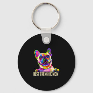 Art Best Frenchie Mum French Bulldog Dog Mum  Key Ring