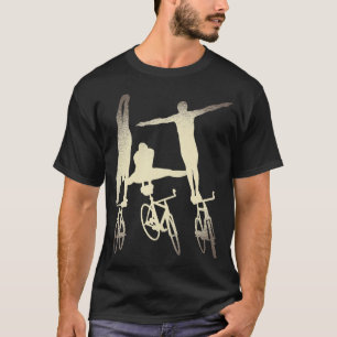 Art Bike Artistic Cycling Figures T-Shirt