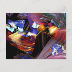 Art boom postcard