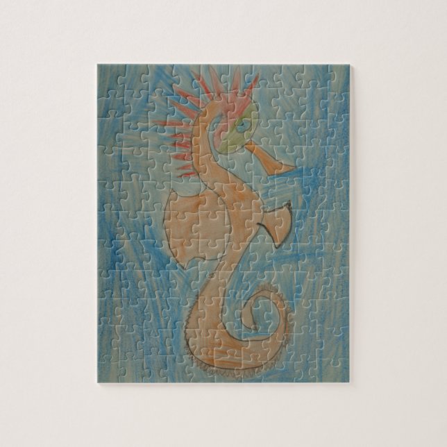 Art by Children, Seahorse, Puzzle (Vertical)
