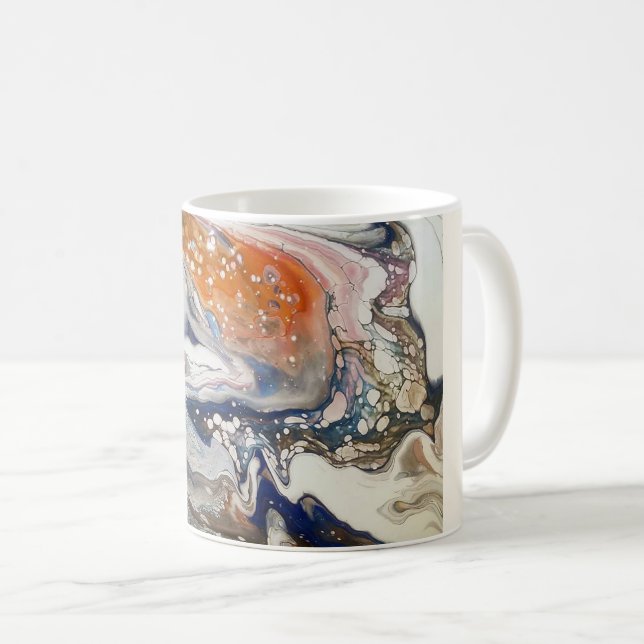Art by Heather 11oz mug "making waves" (Front Right)