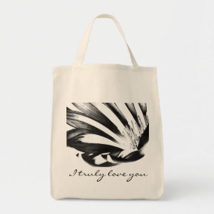 Art by Heather I truly love you Daisy tote Bag