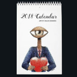 Art By Malik - 2018 Calendar (Version 2)<br><div class="desc">Calendar showcasing artwork drawn by Malik Edwards.</div>