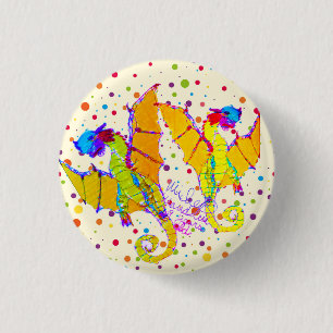 Art by Micheal Charm 3 Cm Round Badge