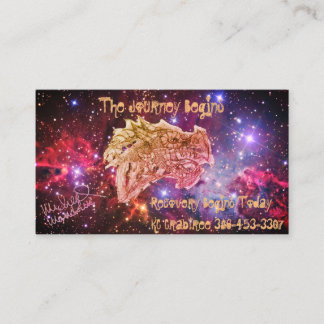 Art by Micheal The Journey Begins Business Card
