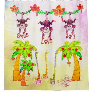 Art by Micheal Zion Shower Curtain