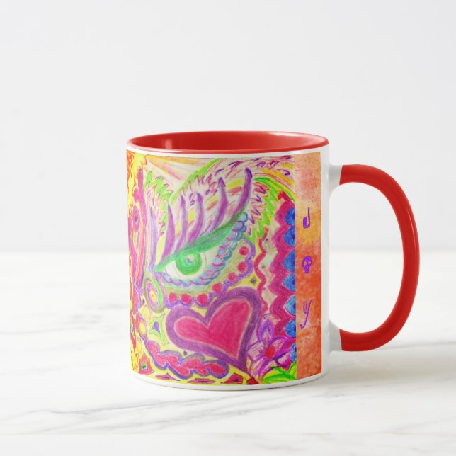 Art by Veronica Mandala Mug (Right)