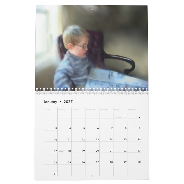 Art Calender 2012 Calendar (Jan 2027)